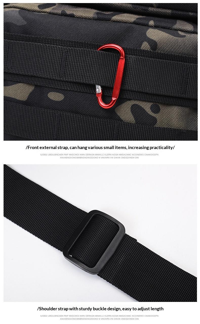 Multifunctional Tactical Backpack Outdoor Large Capacity Travel Sports Hiking Bag Multi-compartment Lure Fishing Bag