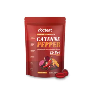 Docteat Chili Soft Capsules contain plant-based ingredients for daily supplementation that help maintain normal bodily functions. They are carefully formulated with Vitamin D3 and Vitamin K2. Specifically designed to maintain blood vessel elasticity