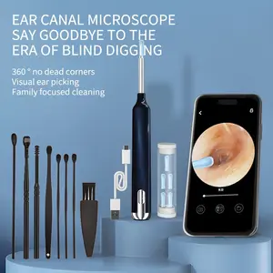 Visible Ear Wax Removal Spoon with Camera, Medical Grade Ear Cleaning Tool, Safe & Effective Ear Care Device, Easy-To-Use Design