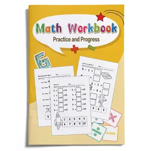 Math Workbook for Kids, Counting, Comparing and Addition Practice, Build Early Math Skills, Number Recognition and Basic Math Activities for Preschool and Kindergarten
