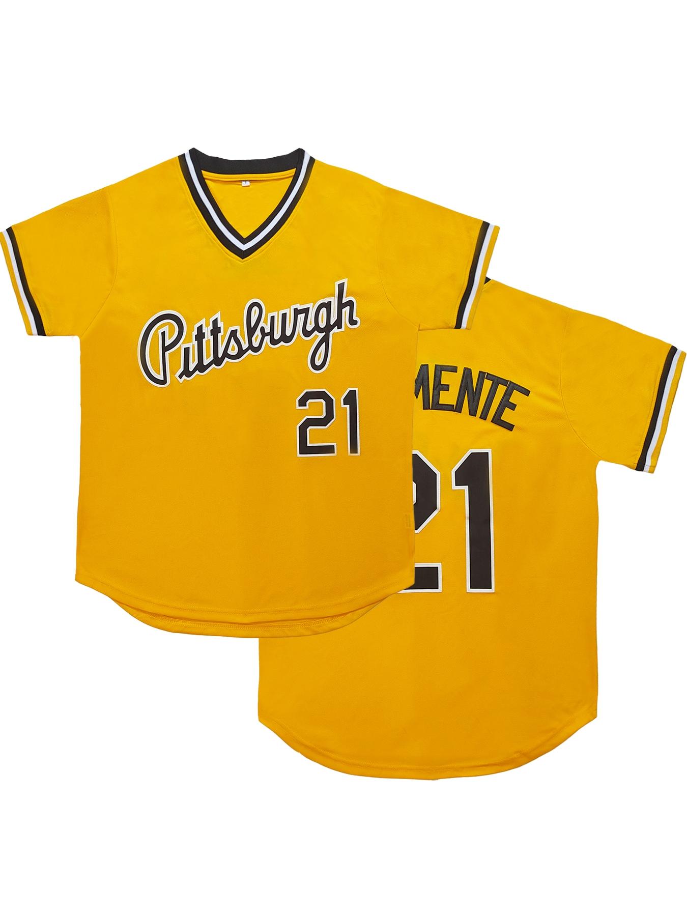 Men's Letter & Number Embroidered Baseball Jersey, Casual Breathable Short Sleeve Baseball Top for Training Competition Party, Mens Sportswear for Spring & Fall