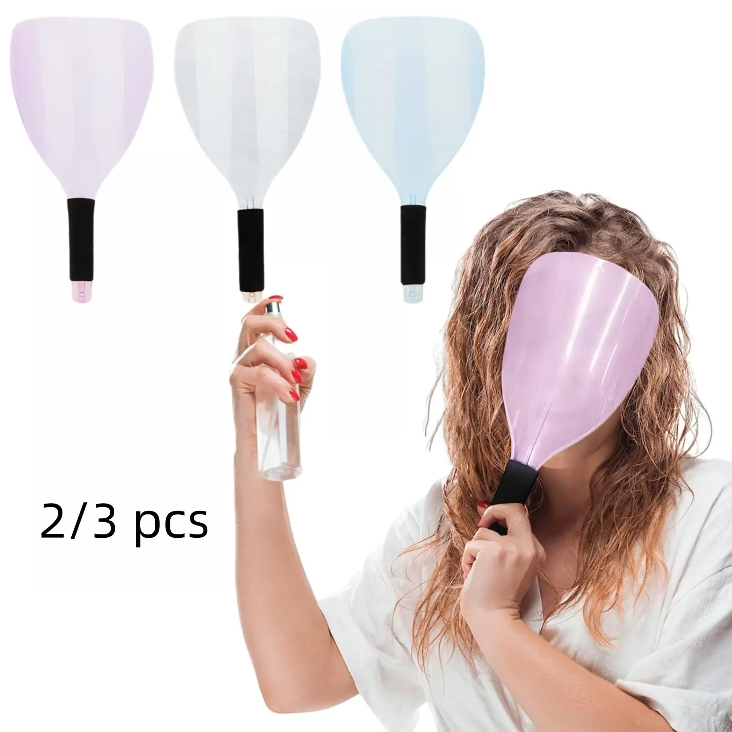 Barber Face Shield, Versatile Reusable Durable Hairspray & Hair Cutting Protector, Clear Waterproof Makeup Guard Against Hair Dust, Haircare Styling Spray & Dye Mist, Professional Hairdressing Tool, Hairdresser Accessories for Salon, Barbers and Home Use