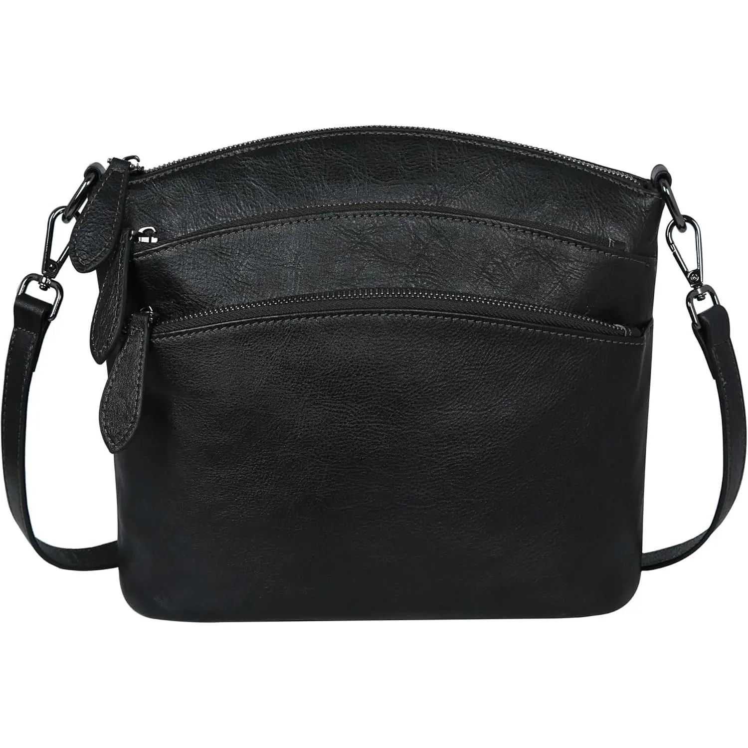 Leather Crossbody Bags for Women   Handbag for Travel | Multi Pockets,Adjustable Straps,Retro   Bag Designer Medium Handbag Ladies Casual Hobo Satchel Purse for Daily Use