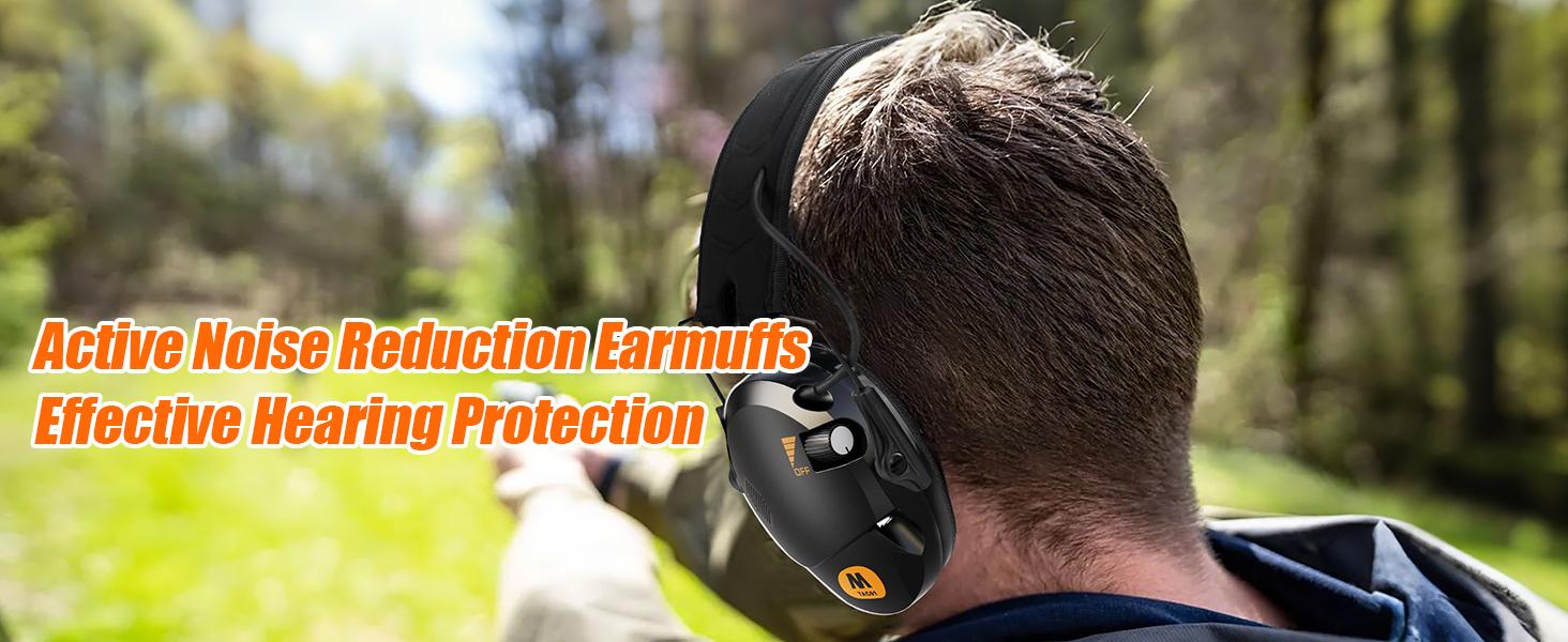 Hearing Protection Earmuffs for Shooting