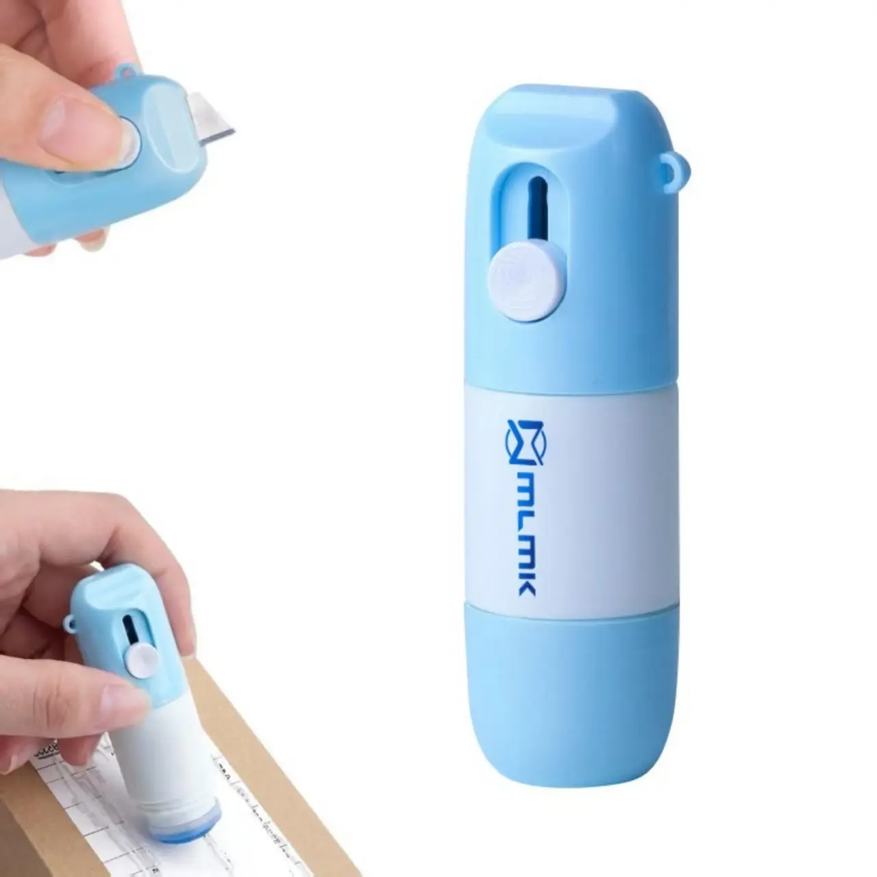 Thermal Paper Eraser Pen with Cutter, Water-Based Liquid Correction Tool, Ideal for Text Overwrite, New 2026 Model