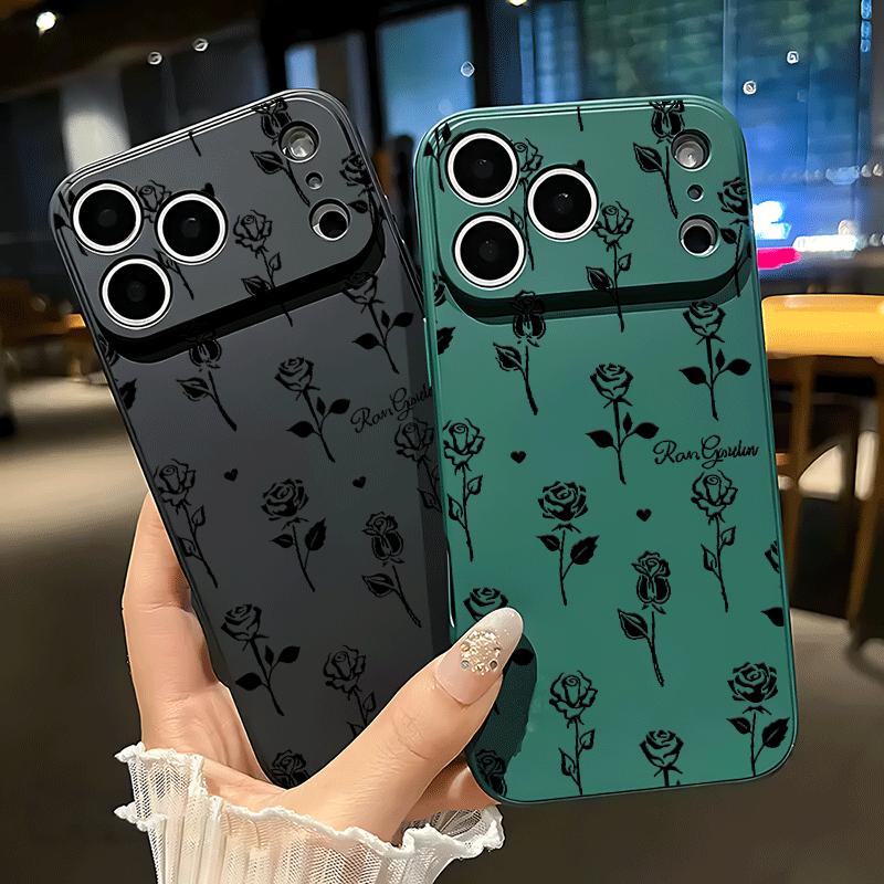 Lucky Elegant Black Rose Soft&Flexible TPU Silicone Phone Case For iPhone 17 Pro Max AIR 16 15 14 13mini 12 11 Plus XR XSMAX Cases For Samsung Galaxy S26 Ultra S25 Edge S24 S23 S22 Plus Durable|Shockproof|Full Camera Protection Lucky Elegant Black Rose Soft&Flexible TPU Silicone Phone Case For iPhone 17 Pro Max AIR 16 15 14 13mini 12 11 Plus XR XSMAX Cases For Samsung Galaxy S26 Ultra S25 Edge S24 S23 S22 Plus Durable|Shockproof|Full Camera Protection
