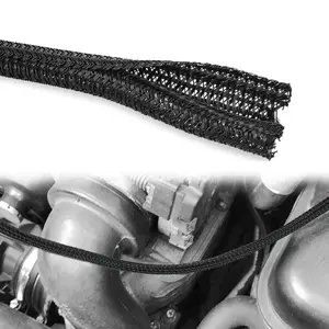 Nilight Cable Management Sleeves, 10ft-1/4inch Size, Easy-to-Install for Home Improvement Electrical Wires & Cables