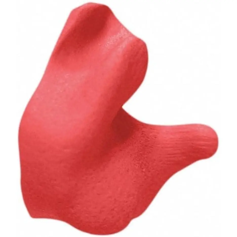 CEP001-R Custom Molded Earplugs, Made in USA, NRR 26 dB, Easy DIY Kit, Red, 1 Pair