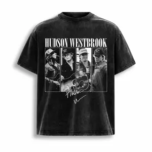 Hudson Westbrook Tour 2026 Washed Shirt V1 – Country Music Photo Graphic Tee, Vintage Style Concert Shirt, Men’s & Women’s Tops