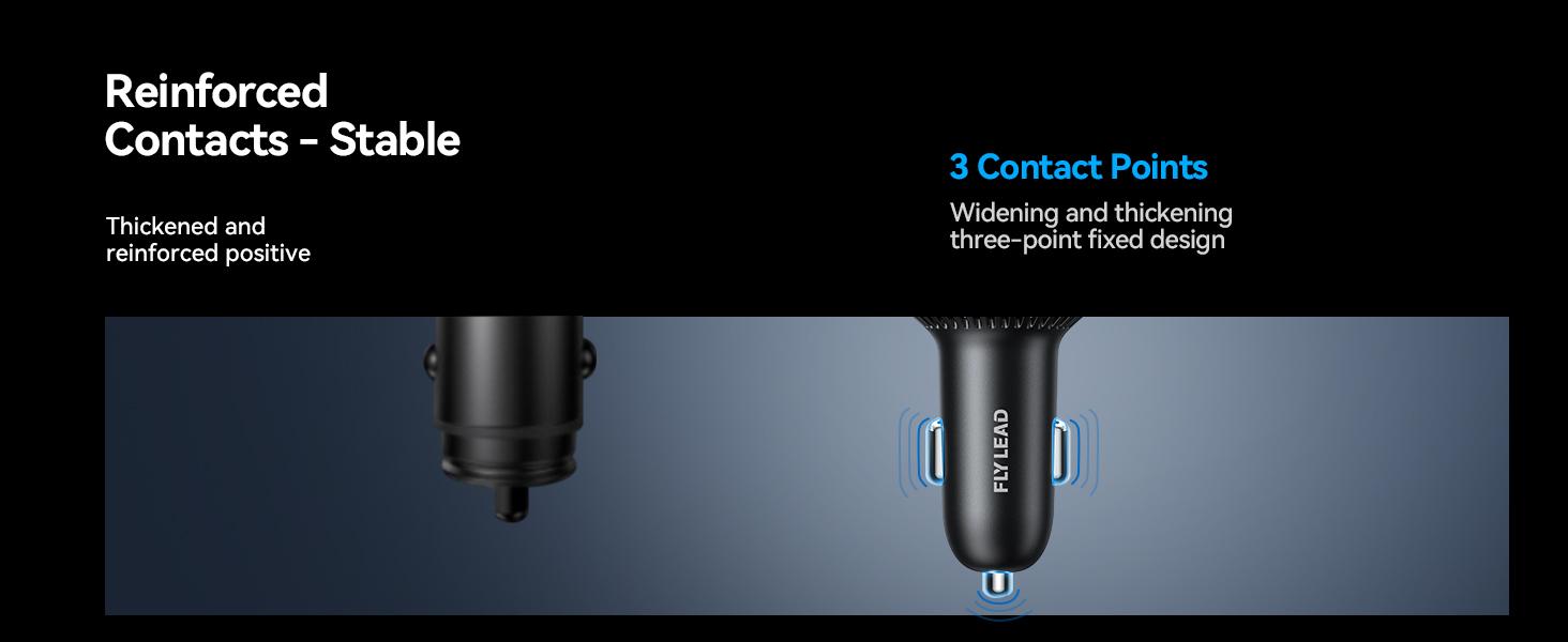 200W Car Charger USB C, PD100W Fast Charge w/100W Type C Fast Charging 5FT Coiled Cable, PD3.0/QC4.0/PPS Cigarette Lighter Phone Adapter for iPhone 17/16 ProMax, MacBook Pro/Air, Samsung S26/S25, iPad