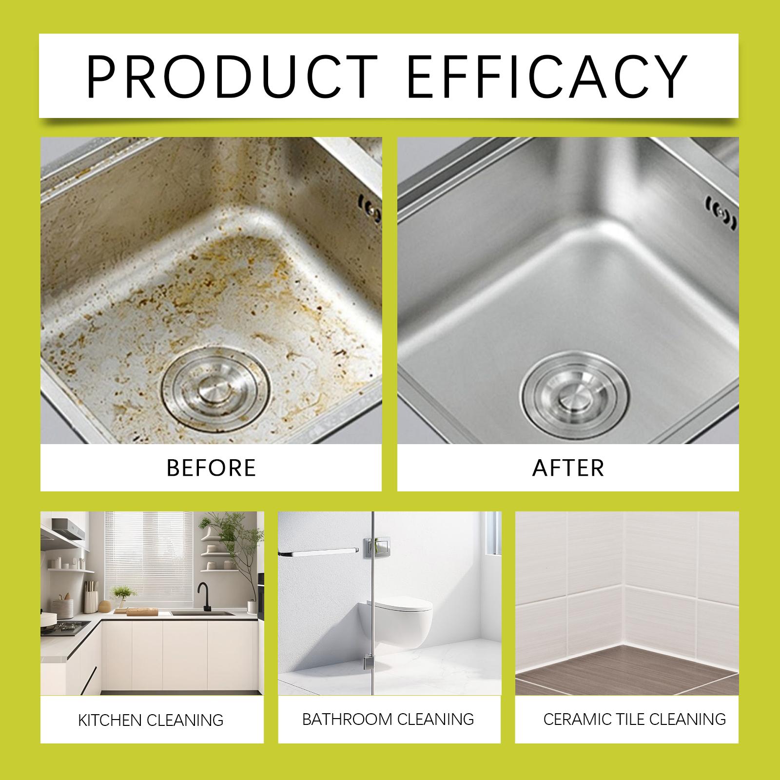 Jue-Fish Multi-Purpose Cleaning Paste Household Kitchen Bathroom Furniture Grease And Scale Multi-Purpose Cleaner