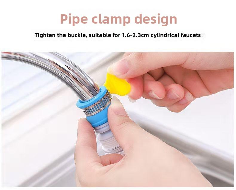 Anti-splash faucet nozzle