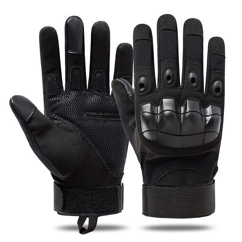 Tactical Full Finger Gloves with Soft KnuckleProtection,Touchscreen,Non-Slip,Breathable,For Outdoor Sports, Motorcycle Riding, Training,Hunting,MenWomen,work gloves [Valentine's Da]