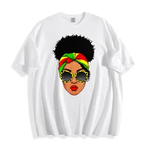 Rasta Inspired Unisex T-Shirt With Afro Woman Design For Summer Wear Perfect Gift For Music Lovers And Fashion Enthusiasts