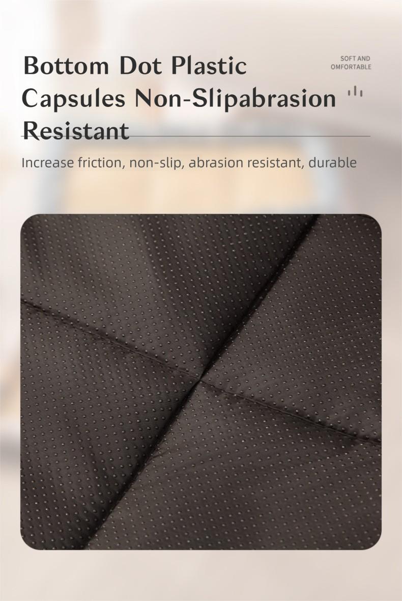 Cool Your Pet Naturally!Rattan Cooling Mat, Ice Silk Surface, Non-Slip, Anti-Scratch, for Crates, Sofas & Travel