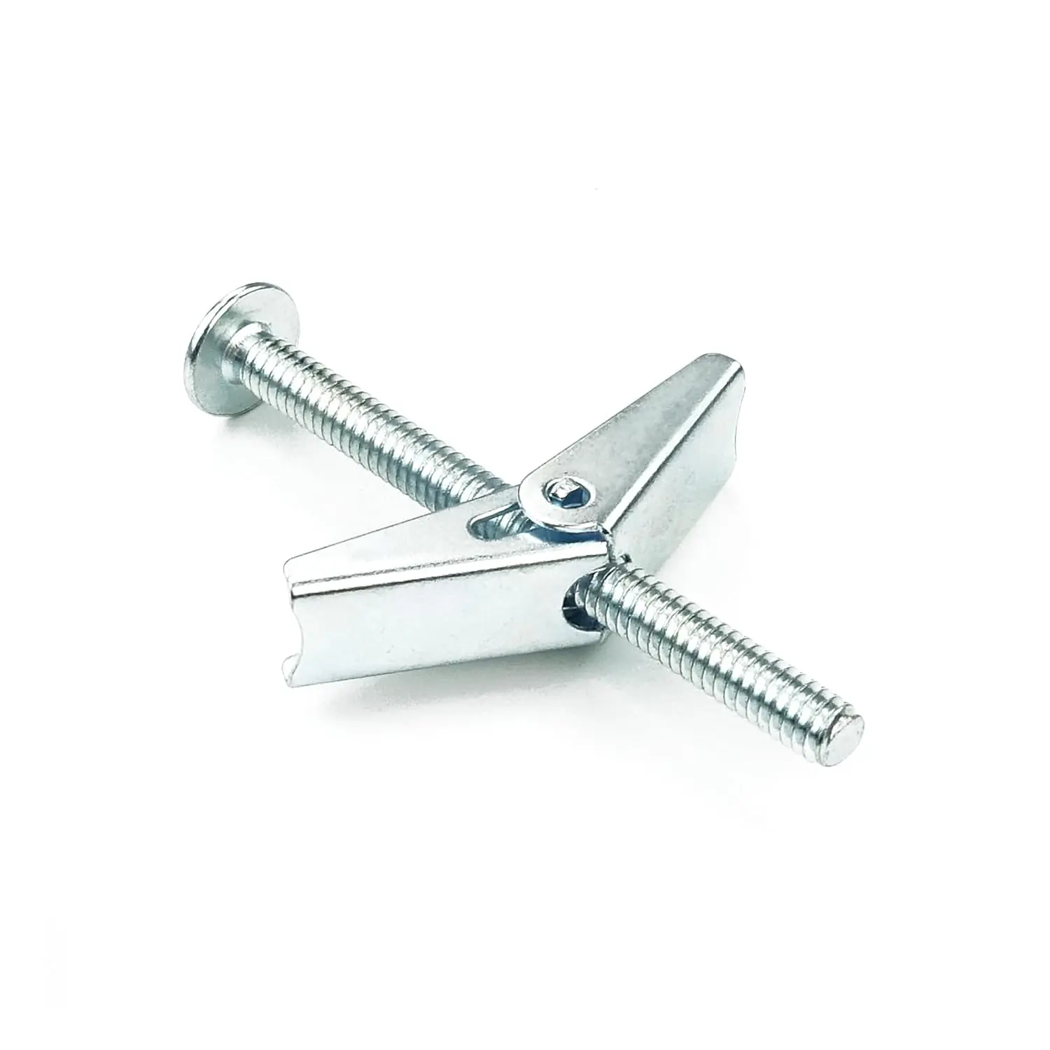 Toggle Bolt 29 count Zinc Plated Steel 1/8",3/16",1/4" and Wing Nut  Kit for  Heavy Items  Drywall