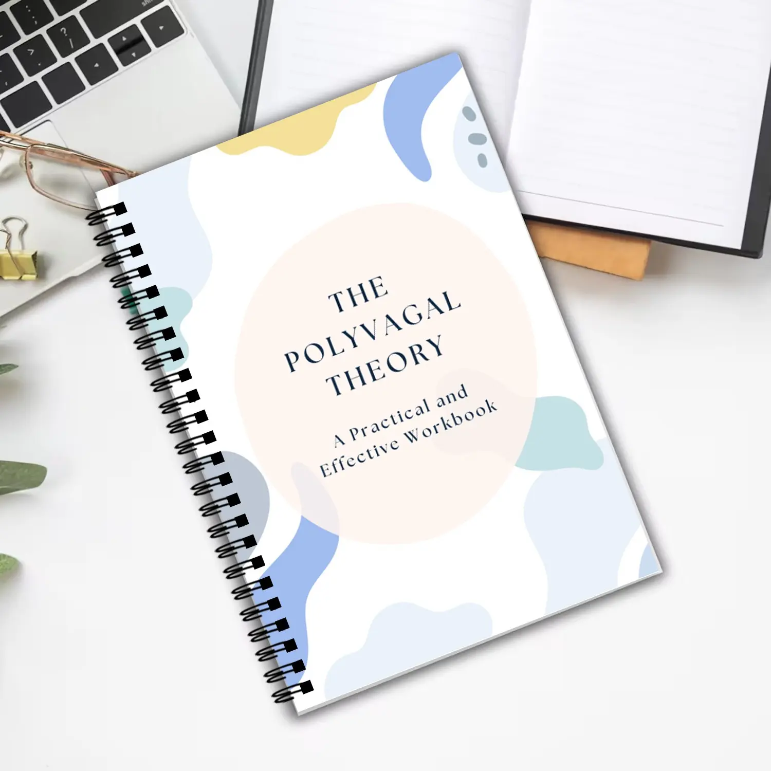 Simple Healing Theory Psychology Practice Book, Body Awareness Check-In, Trauma Relief Exercises, Self-Healing Notebook
