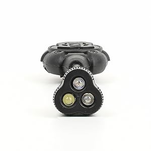 Tactical Helmet Light with White Red IR LED Task Lamp, Military Helmet Accessories Mount for Mich Fast Helmet Molle System Picatinny Rail, Survival Signal Light for Outdoor Hunting