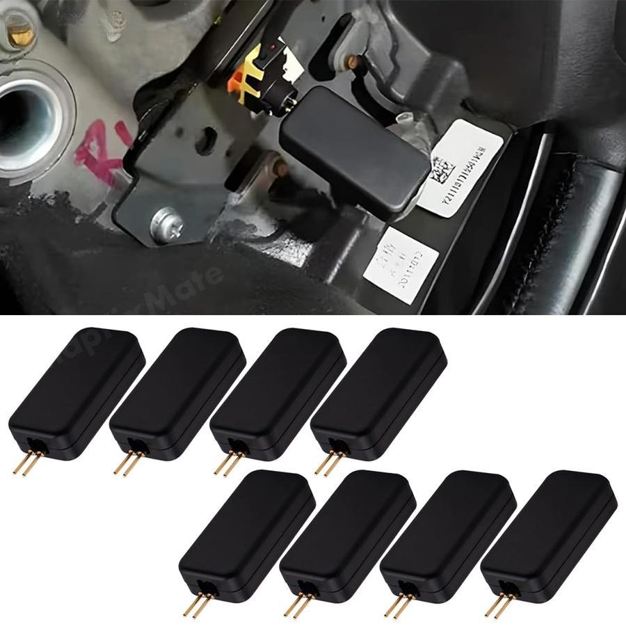 8PCS Car SRS Airbag Simulator Tester, Universal Airbag Bypass Resistor, Fault Finding Maintenance and Repair Tool, Auto Air Bag Diagnostic Scanner Testing Instrument for SUV Truck,