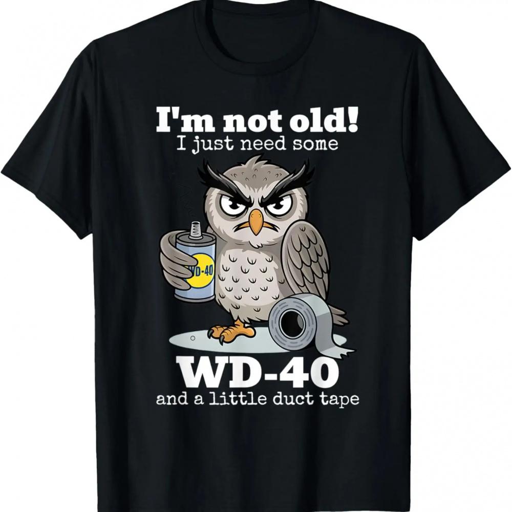 Owl, I'm not old, I just need some T-shirts