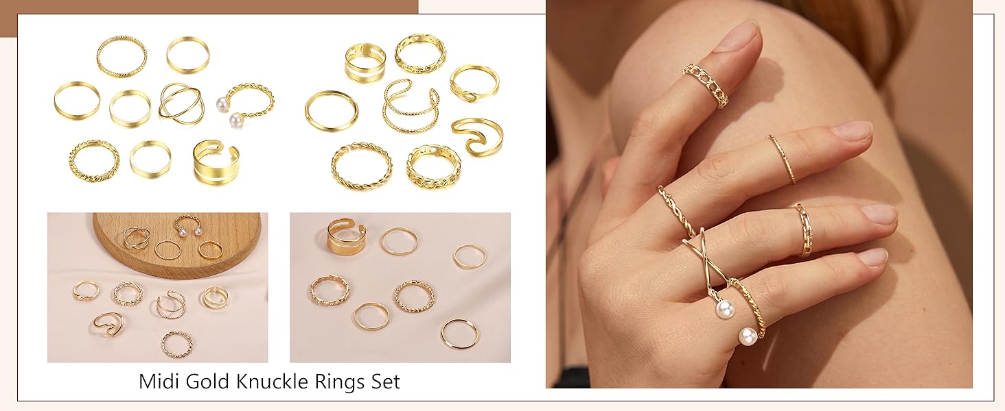 FASACCO Jewelry Sets for Women Trendy Accessories Necklace and Bracelet set Jewelry Pack