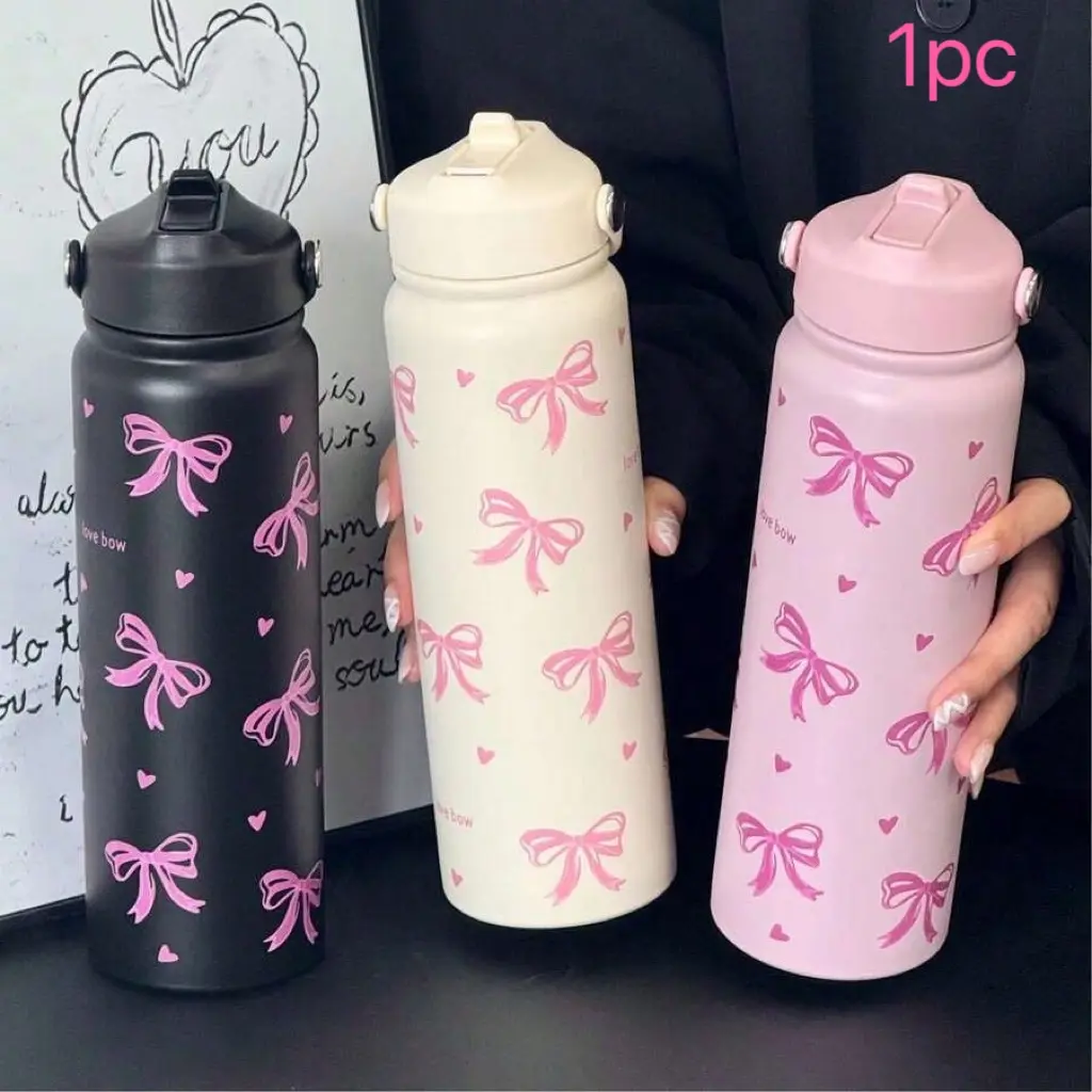 Stainless Steel Travel Mug with Handle, Insulated Leak-Proof Cup, Drinkware, Ideal for Outdoor, Office, Sports, Fitness, 1pc