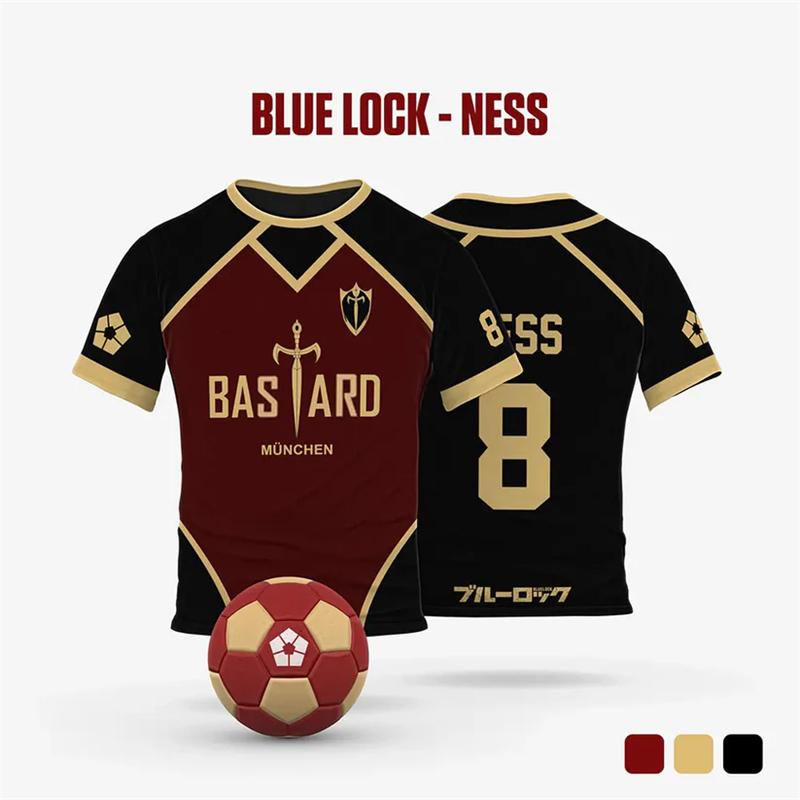 2025 Anime Blue Lock Yukimiya Jersey 3D Print Men Sport T Shirt Fashion Harajuku Manga Short Sleeve Children Unisex Tee Y2k Tops