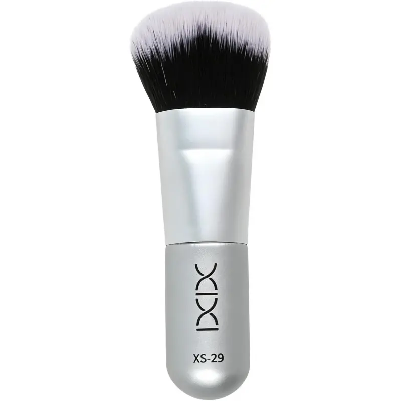 Short Foundation Brush for Liquid Makeup, 1 Pc Multi-Functional Soft Flawless Blending Brush for Travel Essentials, Lightweight Seamless Face Powder Brush for Beginners