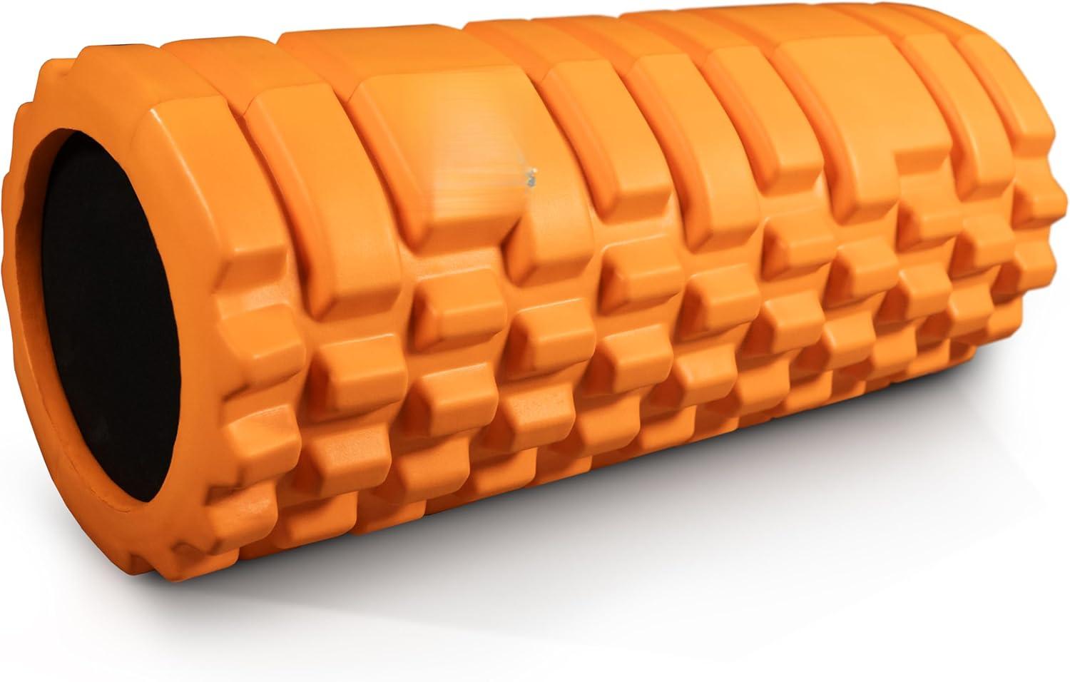 Strong Foam Roller - Medium Density Deep Tissue Massager for Muscle Massage and Myofascial Trigger Point Release, with 4K eBook