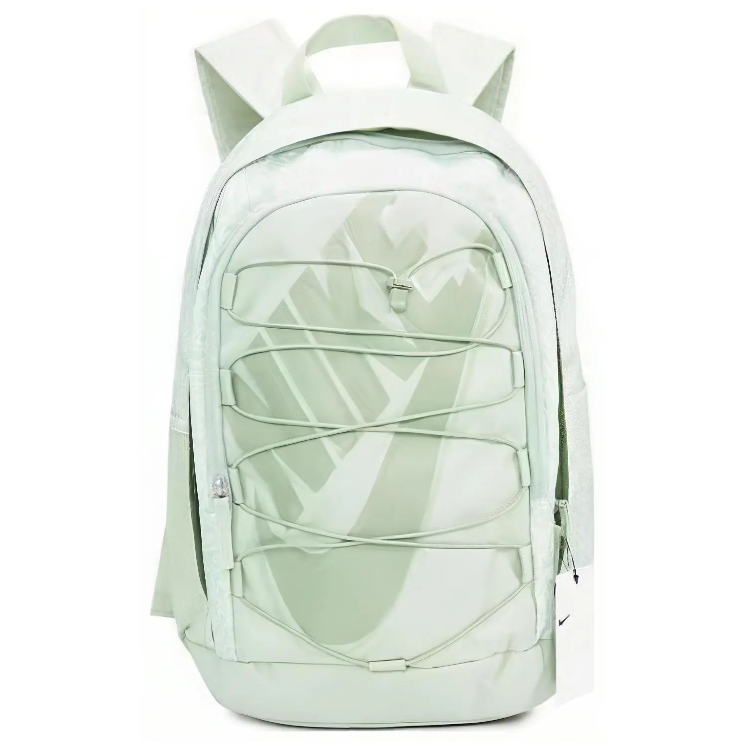 Nike Hayward Polyester Casual Zippered Backpack for Men and Women, Unisex Green Style