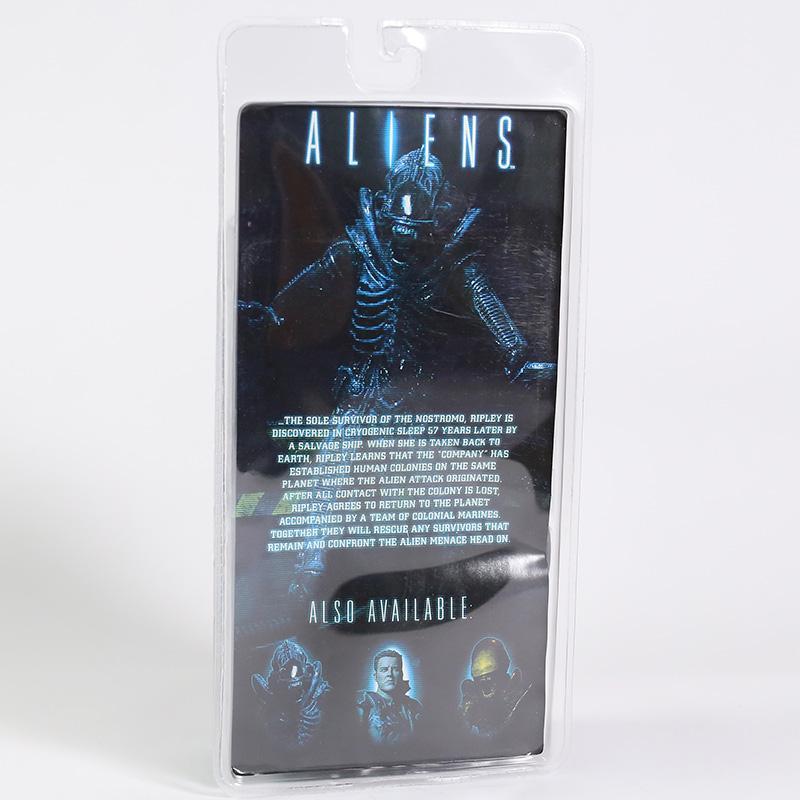 NECA Aliens Xenomorph Warrior Dog Alien Ellen Ripley Weyland Yutani Bishop Colonel Cameron 7"Action Figure Collectible Model Toy popular