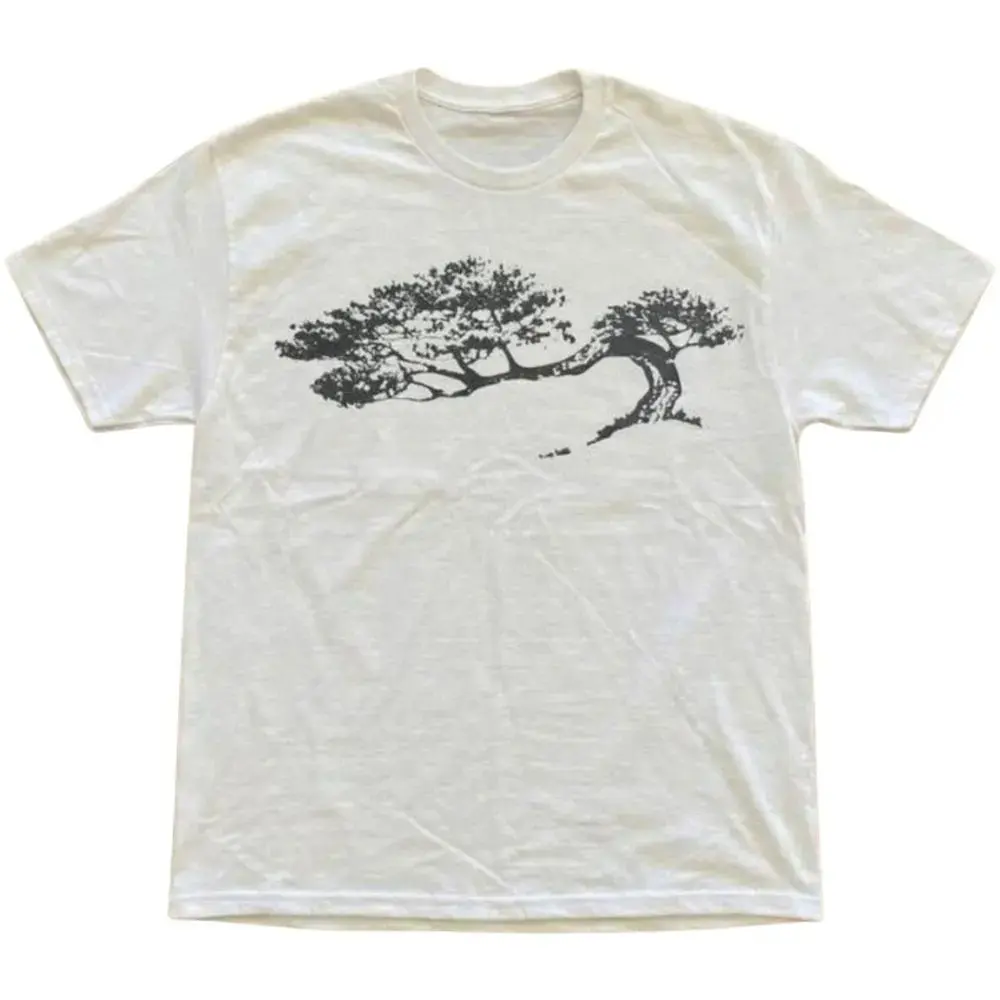 100% Cotton The Vintage Minimalist Tree Shirt, Japanese Bonsai Shirt, Nature Landscape Art T-Shirt, Gift For Woman, Gift For Men, Womenswear Top Underwear Streetwear, Trending Shirt
