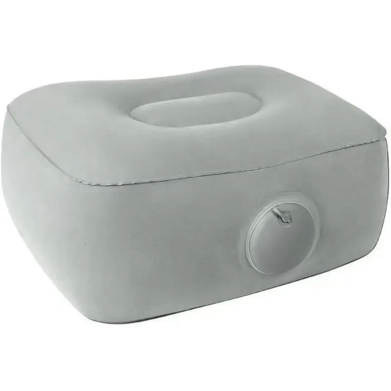 Inflatable Footrest Height-Increasing Portable Travel Footrest Quick Inflation Concert Booster Cushion for Passengers, Concerts, Camping, Outdoor