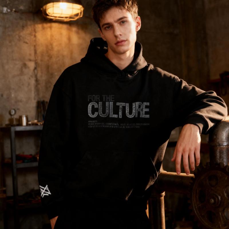 Kyn Apparel Retro Fashion Hoodies Autumn New Loose American Personalized Clothing Trend Letter Rhinestones Trendy