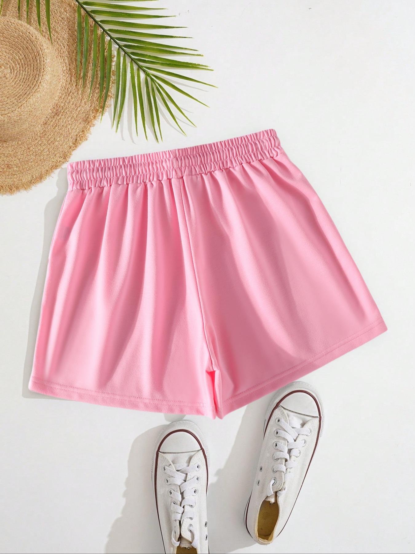 Women's Letter & Goose Print Boxer Brief, Casual Comfy Breathable Graphic Shorts for Daily Wear, Ladies Underwear for Summer