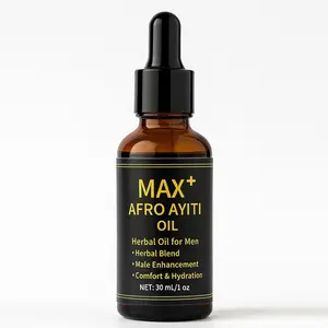 Max+ Afro Ayiti Oil, Natural Herbal Massage Oil for Male