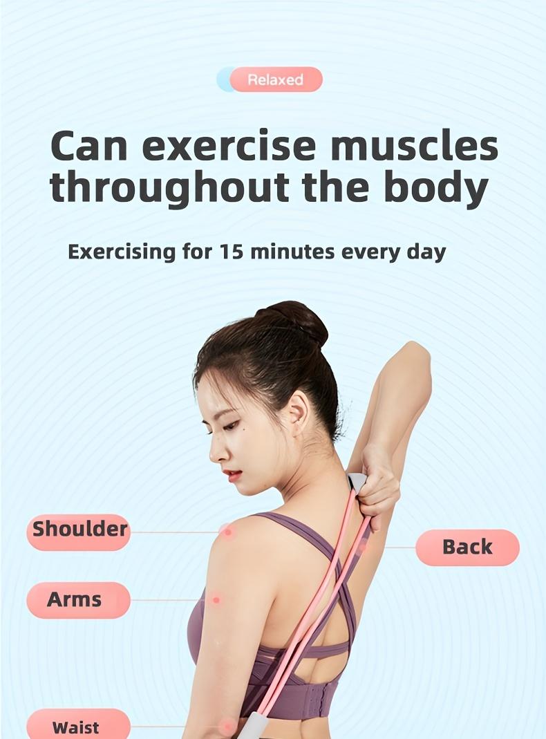 Figure-8 Elastic Yoga Resistance Band