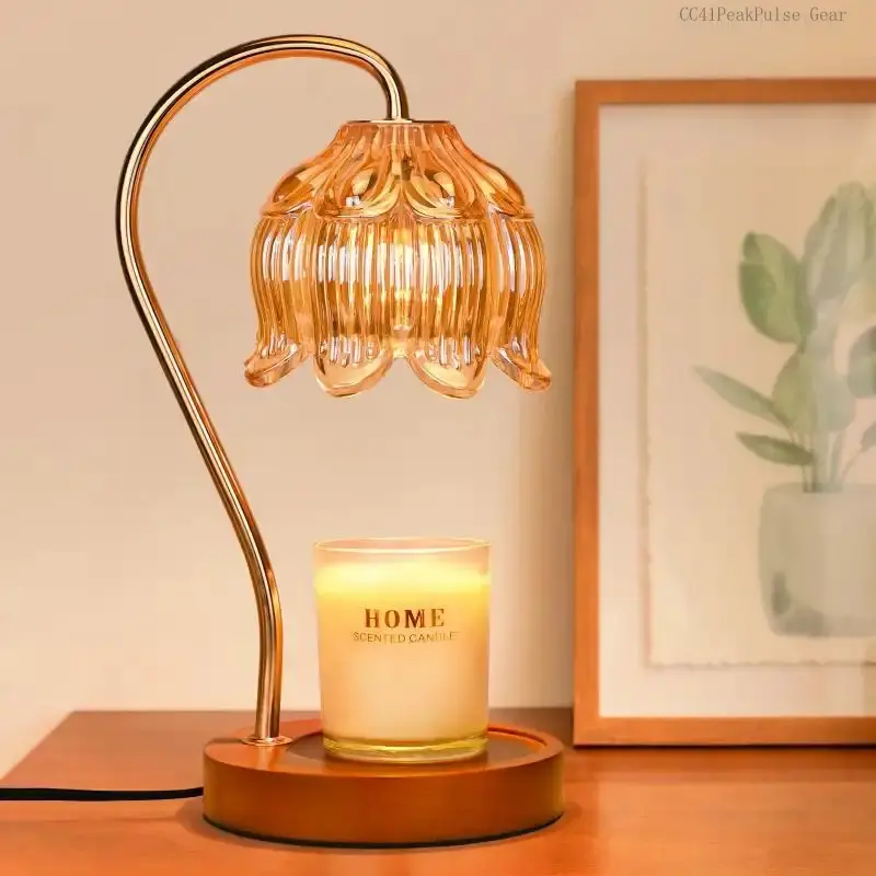 Candle Warmer Lamp with Timer Dimmer Adjustable Height for New Home Bedroom, Mothers Day Christmas Gifts, Vintage Home Decor for Scented JarFFSummitSupply7CC41PeakPulse Gear