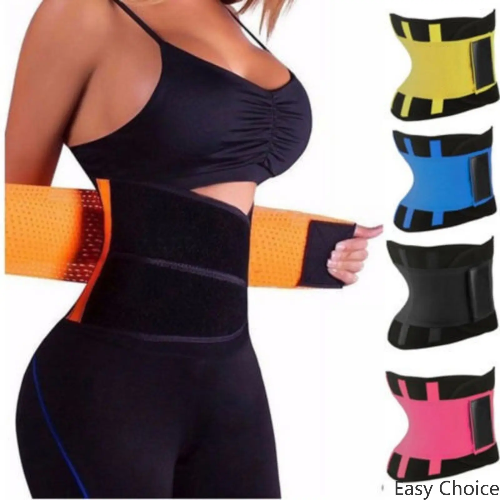 Breathable Waist Support Belt for Men & Women, Lumbar Brace for Herniated Disc Relief, Slimming Tummy Compression Band, Back Stabilizer Protective Gear for Workout Training & Daily Support
