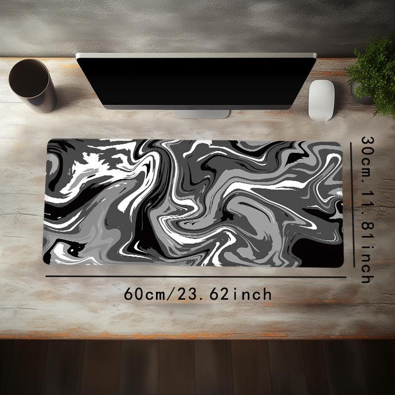 Abstract Mouse Pad, 1 Count Office Accessories Mouse Mat, Non-slip Thickened Keyboard and Mouse Pad, Desk Gaming Pc Accessories for Home Office, Fathers Day Gift, Home Decor Ideas, Gaming Accessories, Gaming Desk Accessory