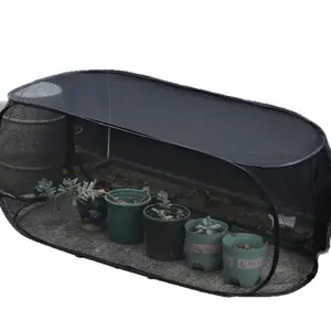 Foldable Plant Protector with 8 Stakes, Protects Vegetables, Fruits, Seedlings From Animals and Insects, Provides Shade Effect