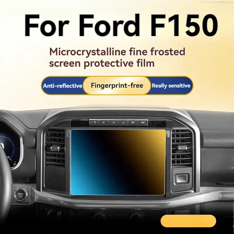 Screen Protector for Ford F-150, Anti-Scratch & Shatterproof Film for In-Car Devices, Matte or HD Clear, Fingerprint-Resistant & Anti-Glare