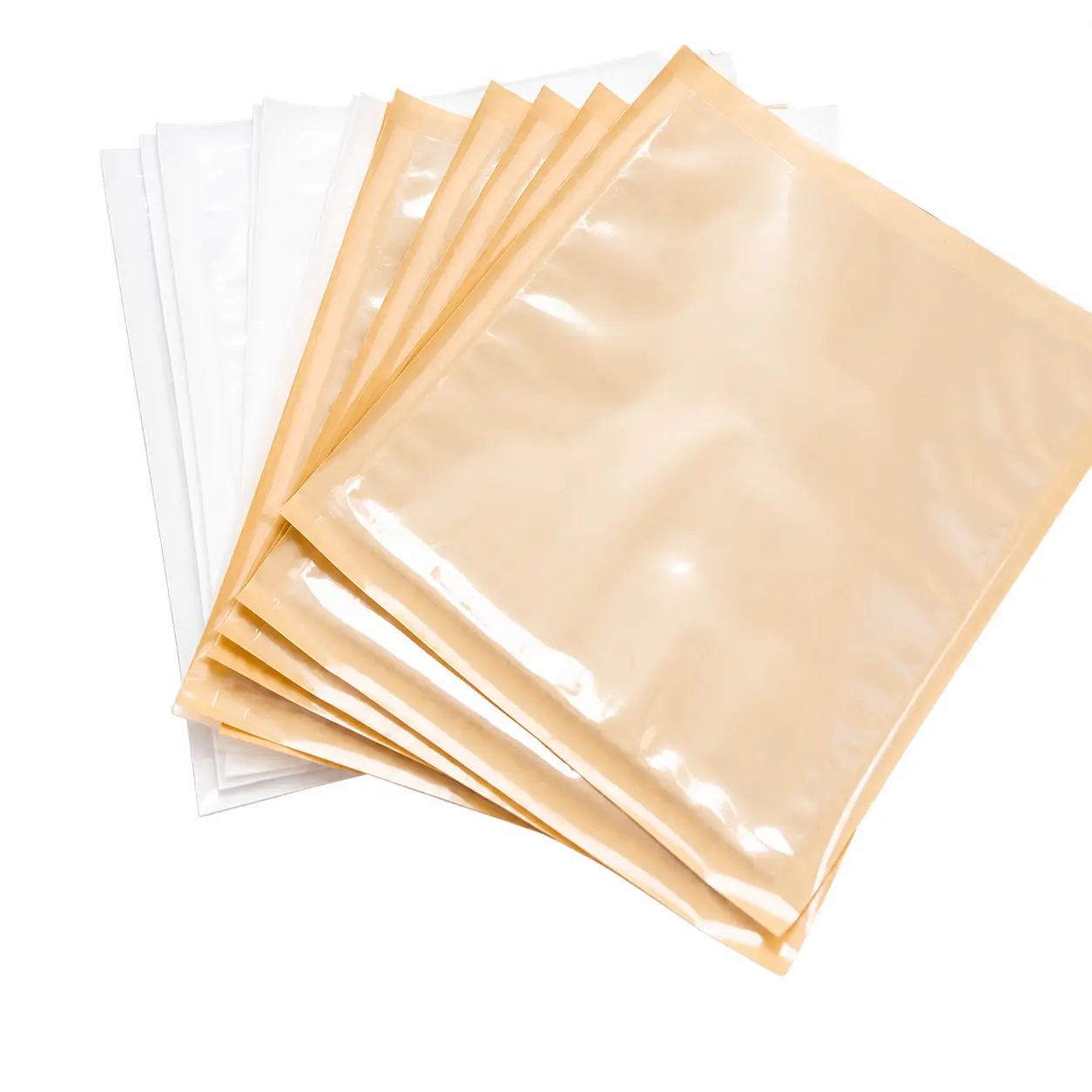 Eco-Friendly Kraft Paper Food Packaging Bags – Grease-Resistant, Transparent Triangular Design for Croissants, Toast, Sandwiches, and Bakery Items – Sustainable, Compostable, Food-Safe Carryout Solution