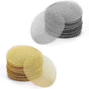 Pipe Screens, 3/4 Inch Pipe Filters, 50pcs Premium Stainless Steel Pipe Screens and 50pcs Brass Filters