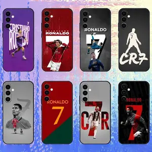 CR7 Football Player  Phone Case For Samsung Galaxy A14 A15 A16 A35 S26 S25 S24 S23 S22 S21 ULTRA PLUS FE Soft Black Cover