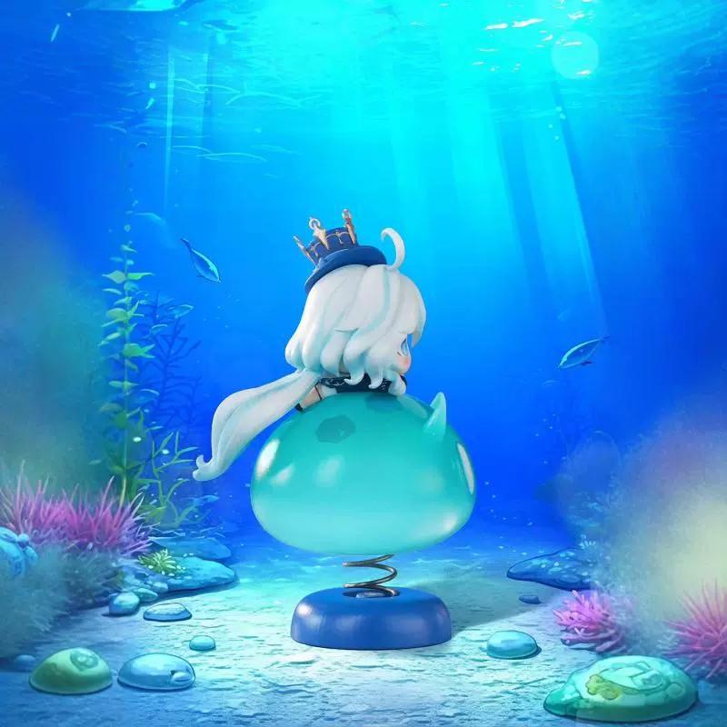 11.5cm God of Water Q Version Furina Focalors Genshin Impact Animation Peripheral Cartoon Figure Collection Decoration Toy Gifts
