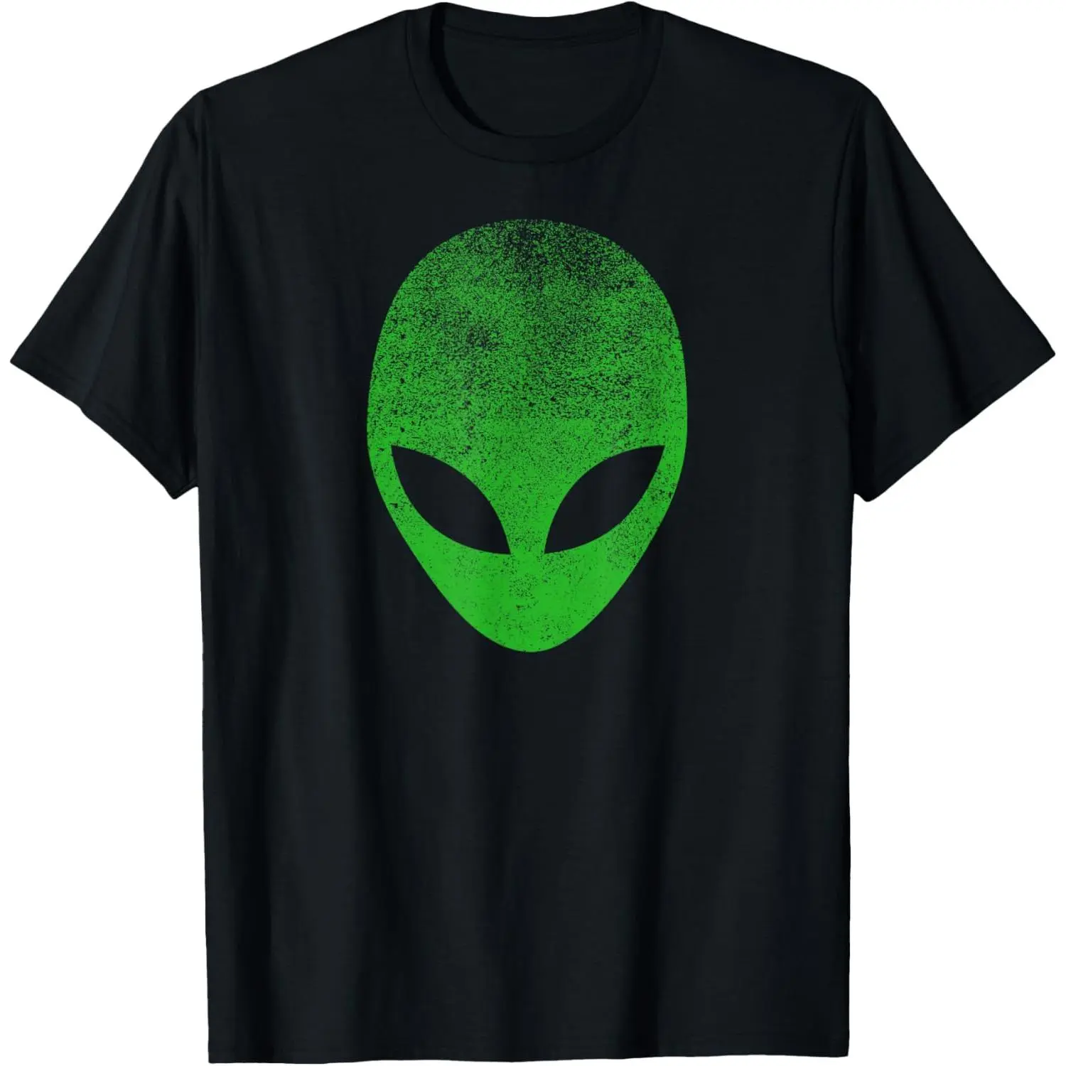 Men's Unisex Classic Streetwear Funny Alien Head Halloween Graphic T-Shirt - UFO Area 51 Roswell Quote Print, Breathable Short-Sleeve Cotton Tee for Paranormal Lovers