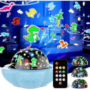 Night Light  Kids,Dinosaur Night Lights Projector,Remote Dimmable Timer Star Projector,360 °     Slient Ocean Lights  Ceiling Projector,Christmas Birthday Gifts  Boys&Room Decor