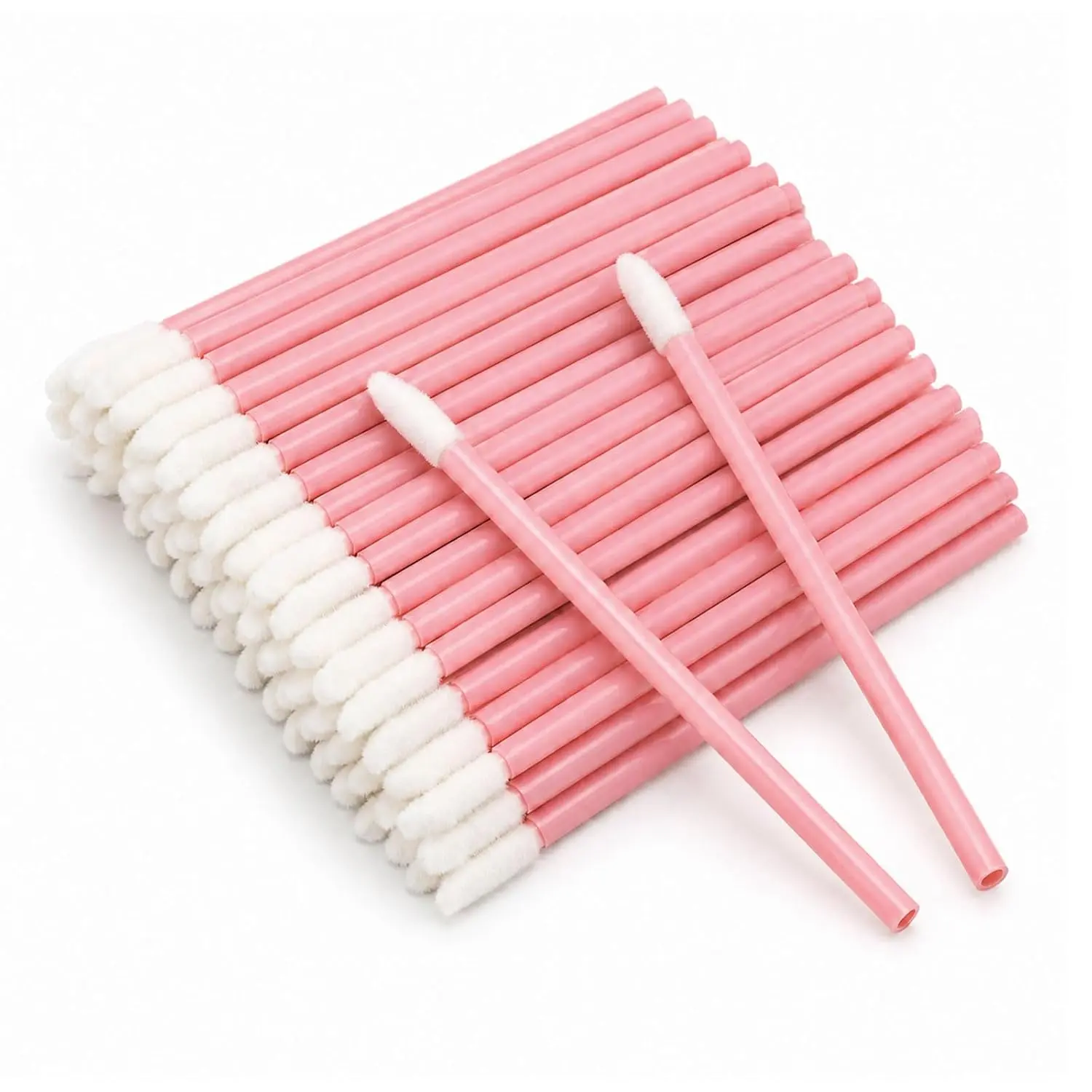 100 count Disposable Lip Gloss Applicators, Lipstick Brushes and Wands