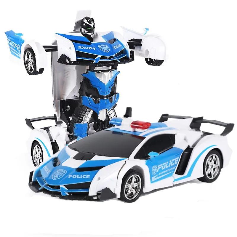 Kids Transforming RC Car Robot Sports Car 2 in 1 Deformation Toy with Remote Control for Age 3+ 4-7 8-12 boy Robot with Remote Control Rechargeable Alloy Cyber-Truck Transformable Mini Forklift Dual-Tire Drift High-Speed LED Off-Road Kids Transforming RC Car Robot Sports Car 2 in 1 Deformation Toy with Remote Control for Age 3+ 4-7 8-12 boy Robot with Remote Control Rechargeable Alloy Cyber-Truck Transformable Mini Forklift Dual-Tire Drift High-Speed LED Off-Road